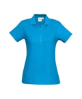 Biz Collection Women’s Crew Polo P400LS Metro Workwear.
