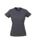 Biz Collection Casual Wear Charcoal / 6 Biz Collection Women’s Ice Tee T10022