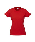 Biz Collection Casual Wear Red / 6 Biz Collection Women’s Ice Tee T10022