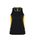 Biz Collection Casual Wear Black/Gold/Silver / 6 Biz Collection Women’s Renegade Singlet SG702L