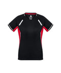 Biz Collection Casual Wear Black/Red/Silver / 6 Biz Collection Women’s Renegade Tee T701LS