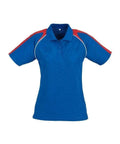 Biz Collection Casual Wear Royal/Red/White / 10 Biz Collection Women’s Triton Polo P225LS