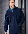 Biz Collection Corporate Wear Biz Collection Men’s Heavy Weight 1/2 Zip Winter Fleece Pf380