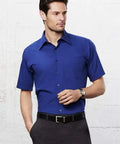 Biz Collection Corporate Wear Biz Collection Men’s Metro Short Sleeve Shirt Sh715