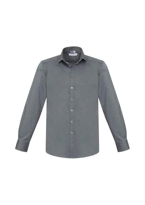 Biz Collection Corporate Wear Platinum / XS Biz Collection Men’s Monaco Long Sleeve Shirt S770ml