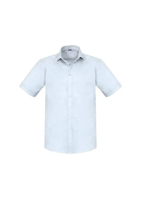 Biz Collection Corporate Wear White / XS Biz Collection Men’s Monaco Short Sleeve Shirt S770ms