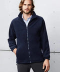 Biz Collection Corporate Wear Biz Collection Men’s Plain Micro Fleece Jacket Pf630