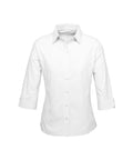 Biz Collection Corporate Wear White / 6 Biz Collection Women’s Ambassador 3/4 Sleeve Shirt S29521