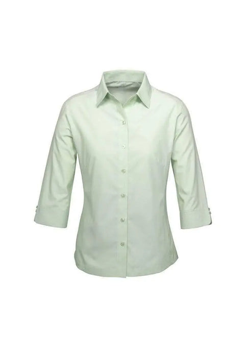 Biz Collection Corporate Wear Green / 6 Biz Collection Women’s Ambassador 3/4 Sleeve Shirt S29521