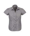 Biz Collection Corporate Wear Black / 6 Biz Collection Women’s Edge Short Sleeve Shirt S267ls