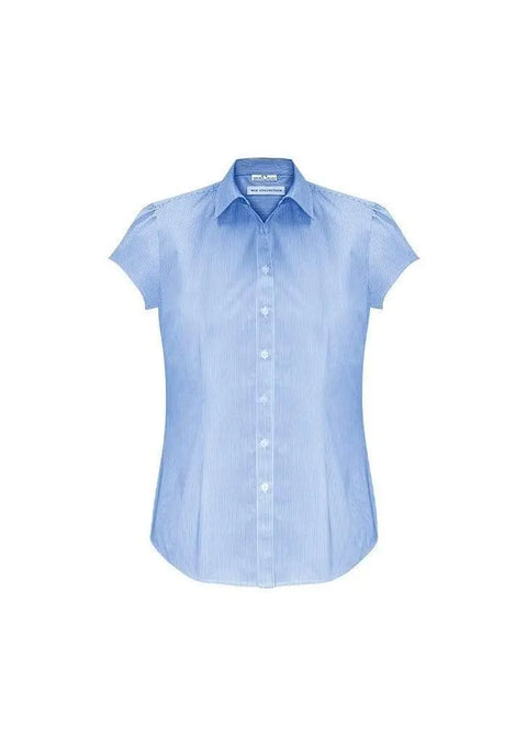 Biz Collection Corporate Wear Biz Collection Women’s Euro Short Sleeve Shirt S812ls