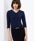 Biz Collection Corporate Wear Biz Collection Women’s Lana 3/4 Sleeve Top K819lt