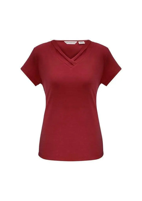 Biz Collection Corporate Wear Biz Collection Women’s Lana Short Sleeve Top K819ls