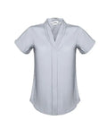 Biz Collection Corporate Wear Silver Mist / 6 Biz Collection Women’s Madison Short Sleeve S628ls