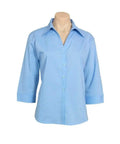 Biz Collection Corporate Wear Sky / 6 Biz Collection Women’s Metro 3/4 Sleeve Shirt Lb7300