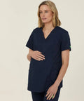 Next-gen Antibacterial Maternity Scrub Top CATULJ-MDN - Simply Scrubs Australia