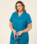 Next-gen Antibacterial Florence Scrub Top  CATULM  Simply Scrubs Australia