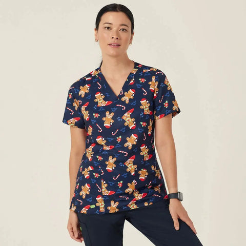 NNT navy christmas scrubs