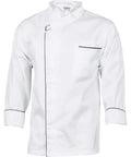 DNC Workwear Hospitality & Chefwear White / 3XL DNC WORKWEAR Cool-Breeze Long Sleeve Modern Jacket 1124