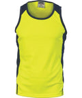 DNC Workwear Work Wear DNC WORKWEAR Cool Breathe Action Singlet 3842