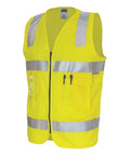 DNC Workwear Work Wear DNC WORKWEAR Day/Night Cotton Safety Vest 3809