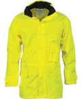 DNC Workwear Work Wear Yellow / 6XL DNC WORKWEAR Hi-Vis Breathable Rain Jacket 3873