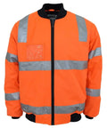 DNC Workwear Work Wear Orange / XS DNC WORKWEAR Hi-Vis Hoop pattern Flying jacket Bio-Motion Tape 3769