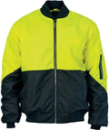 DNC Workwear Work Wear Yellow/Navy / S DNC WORKWEAR Hi-Vis Two Tone Flying Jacket 3861