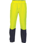 DNC Workwear Work Wear DNC WORKWEAR Hi-Vis Two-Tone Lightweight Rain pants 3878