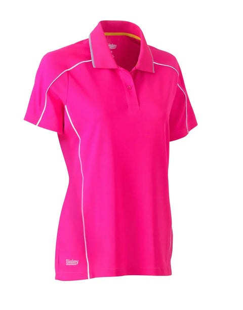 Bisley Women's Cool Mesh Polo Shirt BKL1425 Metro Workwear.