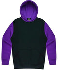 Aussie Pacific Monash Kids Hoodie 3530  Aussie Pacific BLACK/ELECTRIC PURPLE 4 