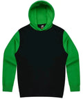 Aussie Pacific Monash Kids Hoodie 3530  Aussie Pacific BLACK/KAWA GREEN 4 