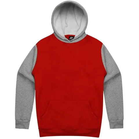 Aussie Pacific Monash Kids Hoodie 3530  Aussie Pacific RED/GREY 4 