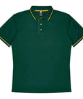 Aussie Pacific Cottesloe Men's Polo Shirt 1319  Aussie Pacific BOTTLE/GOLD S 