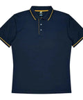 Aussie Pacific Cottesloe Men's Polo Shirt 1319  Aussie Pacific NAVY/GOLD S 
