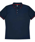 Aussie Pacific Cottesloe Men's Polo Shirt 1319  Aussie Pacific NAVY/RED S 