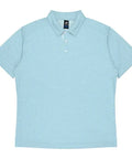 Aussie Pacific Morris Men's Polo Shirt 1317  Aussie Pacific LIGHT BLUE/WHITE S 