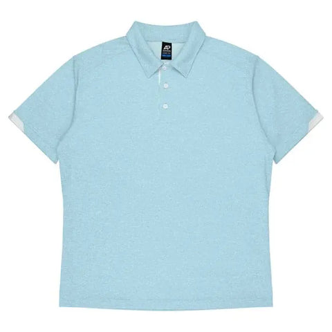 Aussie Pacific Morris Men's Polo Shirt 1317  Aussie Pacific LIGHT BLUE/WHITE S 
