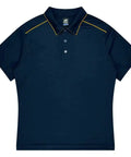 Aussie Pacific Currumbin Men's Polo Shirt 1320  Aussie Pacific NAVY/KAWA GREEN S 
