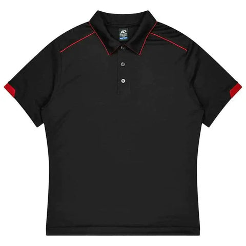 Aussie Pacific Currumbin Men's Polo Shirt 1320  Aussie Pacific BLACK/RED S 