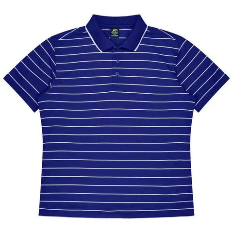 Aussie Pacific Vaucluse Men's Polo Shirt 1324  Aussie Pacific ROYAL/WHITE S 