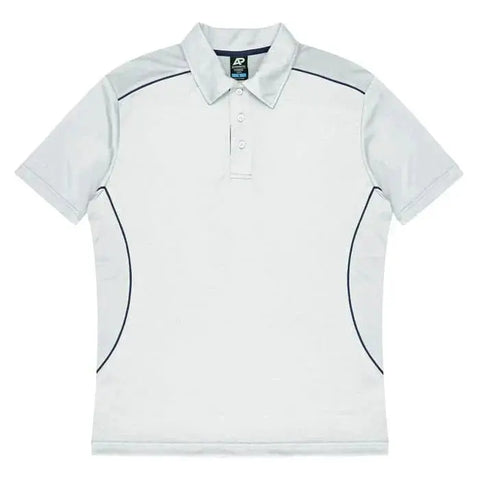 Aussie Pacific Kuranda Men's Polo Shirt 1323  Aussie Pacific WHITE/NAVY S 