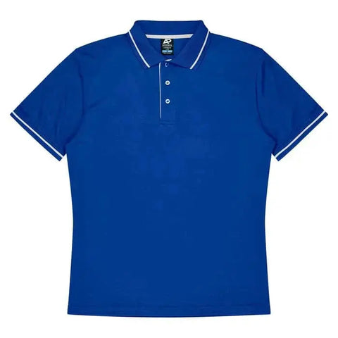 Aussie Pacific Cottesloe Kids Polo Shirt 3319  Aussie Pacific ROYAL/WHITE 4 