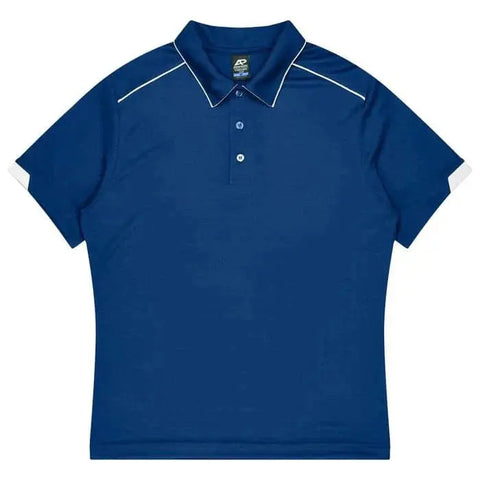 Aussie Pacific Currumbin Kids Polo Shirt 3320  Aussie Pacific ROYAL/WHITE 4 