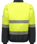 Hard Yakka Two Tone Taped Bomber Jacket Y06675 Work Wear Hard Yakka   