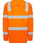 Hard Yakka Biomotion Taped Hi Vis Vic Rail Shirt Y04265 Work Wear Hard Yakka   