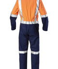 Hard Yakka 2 Tone Reflective Taped Coverall Y00262 Work Wear Hard Yakka   