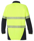 Hard Yakka Work Wear Hard Yakka HV2T LS VENT POLO T Y11379