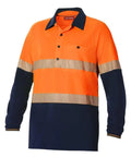 Hard Yakka Work Wear Hard Yakka HV2T LS VENT POLO T Y11379