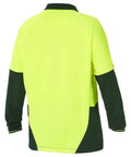 Hard Yakka Work Wear Hard Yakka HV2T LS VENT POLO Y11389